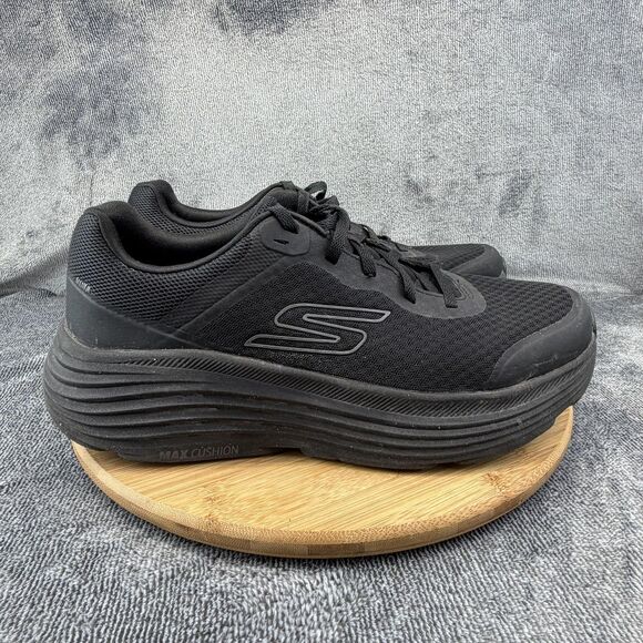 Skechers Max Cushion Shoes Mens Size 11.5 Black Running Sneakers 220613 main image 8